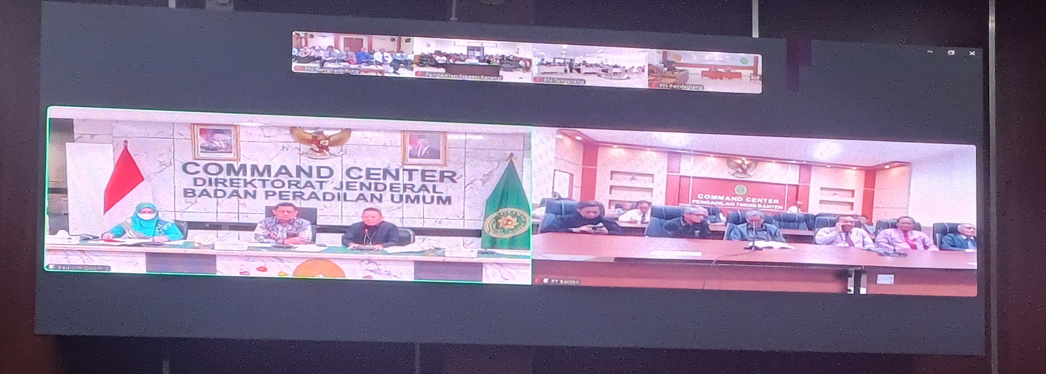 Perkuat Koordinasi & Pembinaan, Ditjen Badilum Gelar Sapa Pengadilan Sewilayah PT Banten