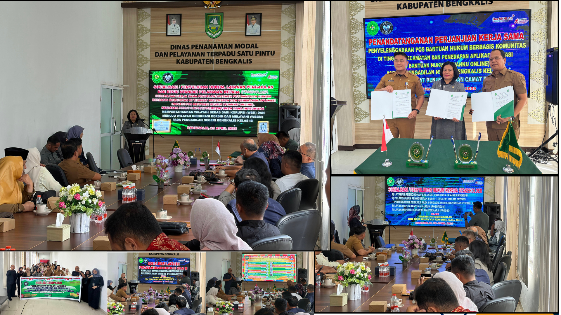 Perluas Akses Keadilan, PN Bengkalis Hadirkan Layanan Sampai Kecamatan