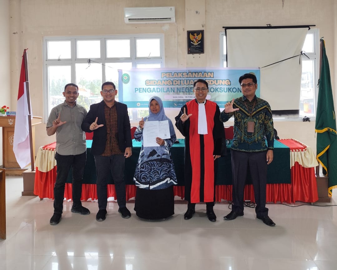 Permudah Akses Masyarakat, PN Lhoksukon Kembali Gelar Sidang Luar Gedung