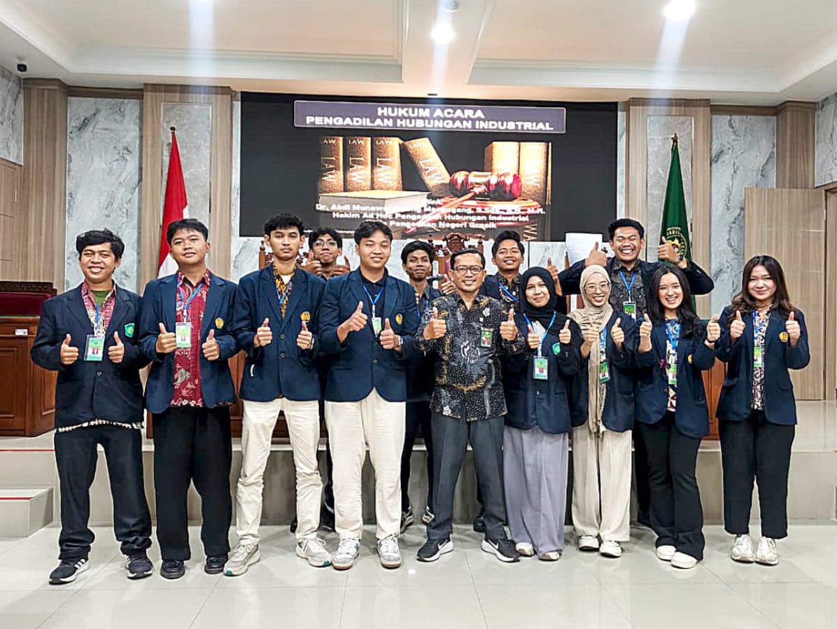 PHI PN Gresik Jadi Laboratorium Akademik Mahasiswa Hukum dari Tiga Kampus