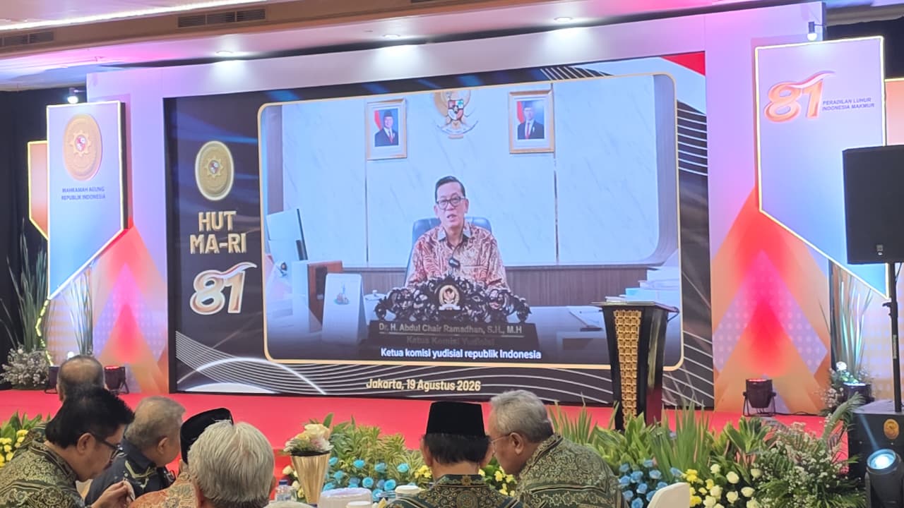 Pimpinan Lembaga Negara Sampaikan Ucapan HUT ke-81 MA, Doakan Peradilan Berintegritas