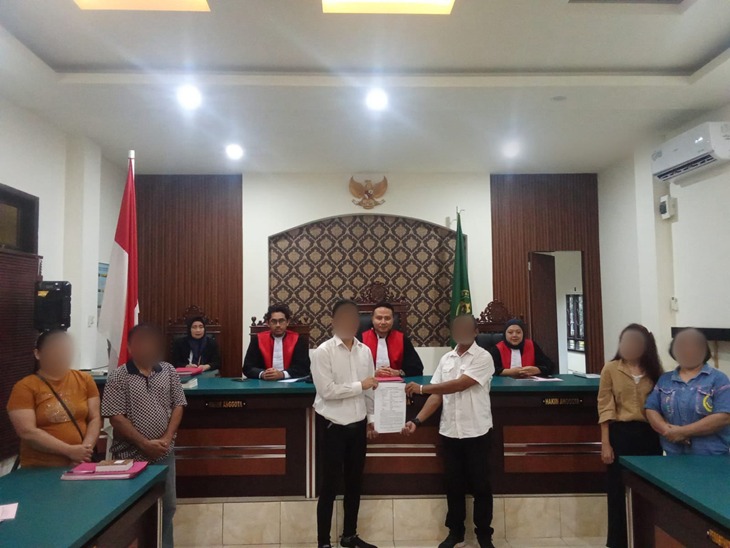PN Airmadidi Sulut Terapkan MKR di Kasus Terdakwa yang Pukul Pacarnya