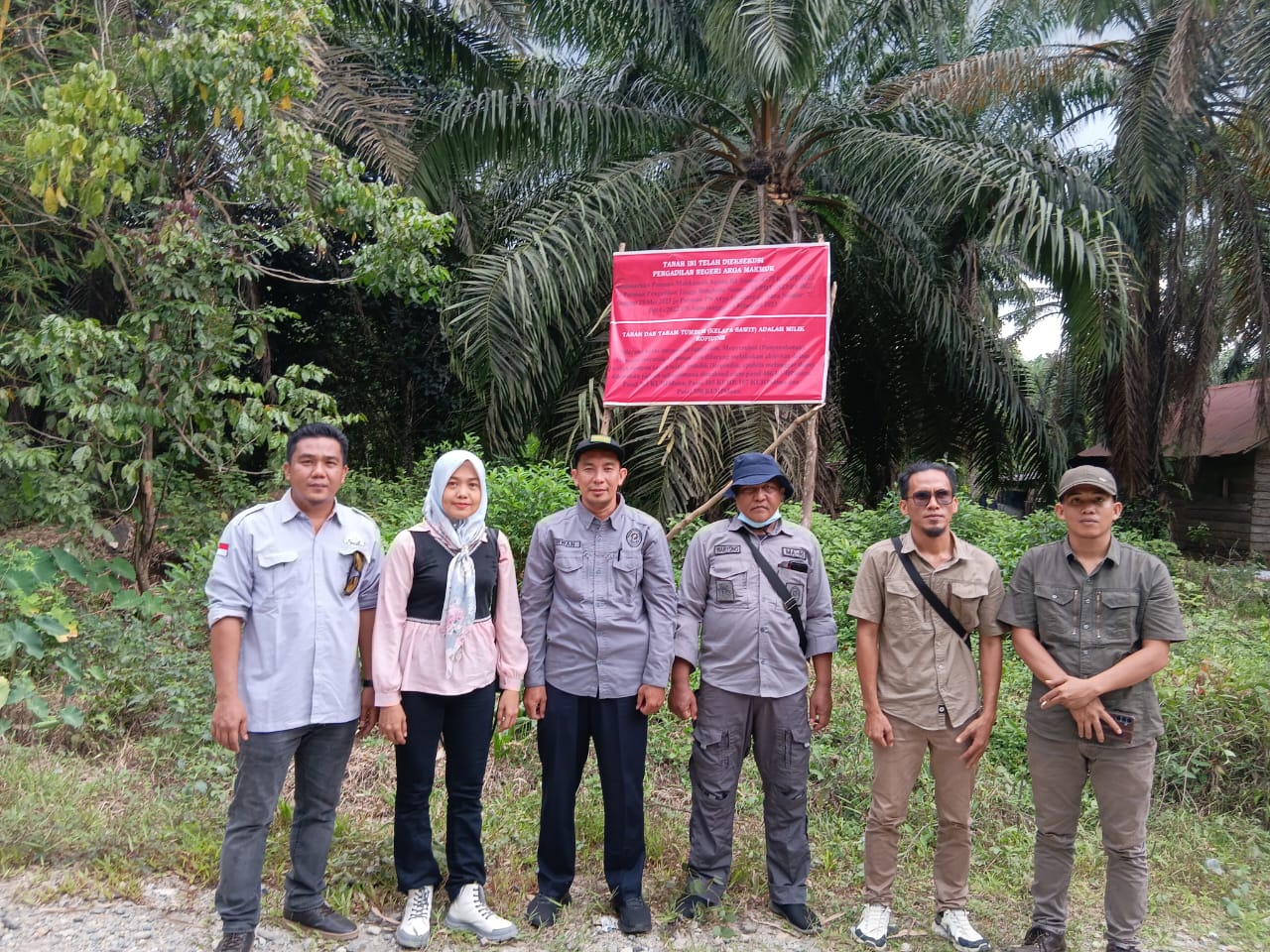 PN Arga Makmur Berhasil Eksekusi Lahan 14 Hektare di Bengkulu Utara