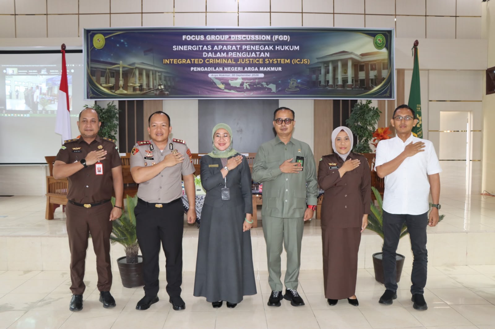 PN Arga Makmur Gelar FGD, Perkuat Sistem Peradilan Pidana Terpadu
