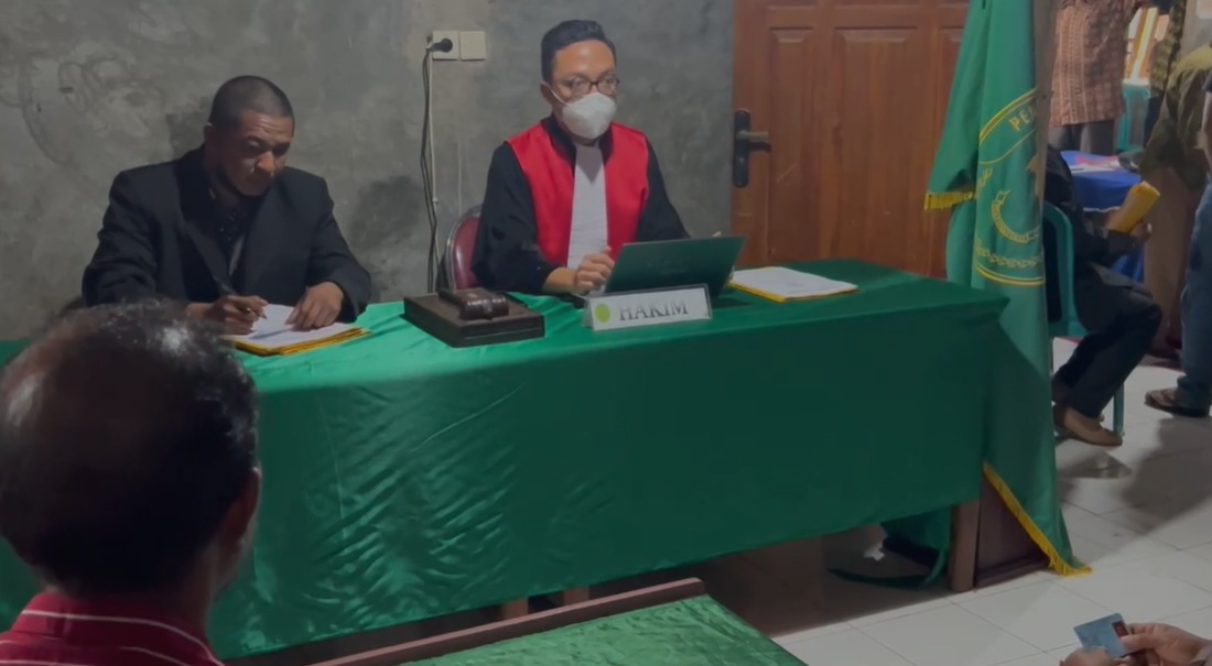 PN Bajawa Dekatkan Keadilan Hingga ke Pelosok Desa Wea Au