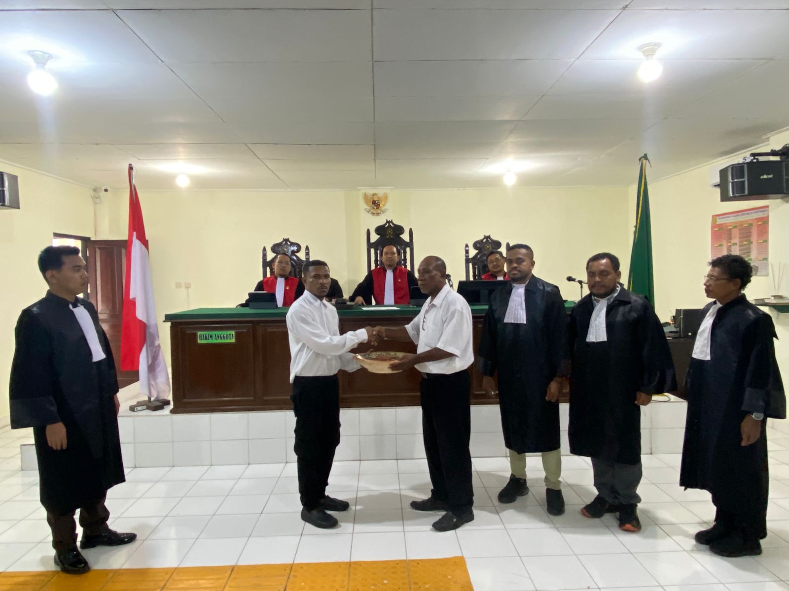 PN Biak Terapkan Restorative Justice Kasus Kekerasan Fisik, Pertimbangkan Hasil Majelis Adat