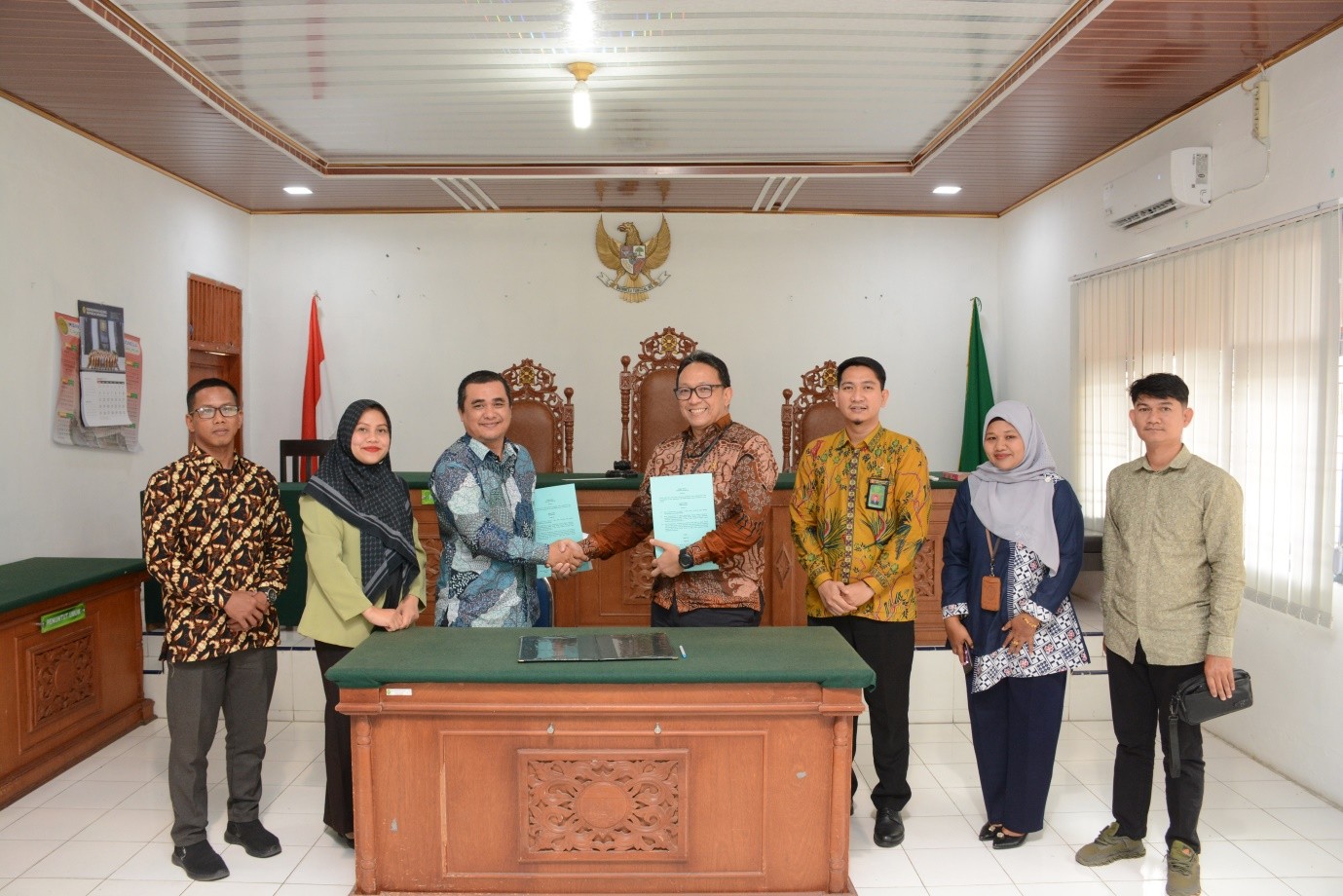 PN Bireuen dan FH UNIKI Jalin Kerja Sama Pengembangan Pendidikan Hukum