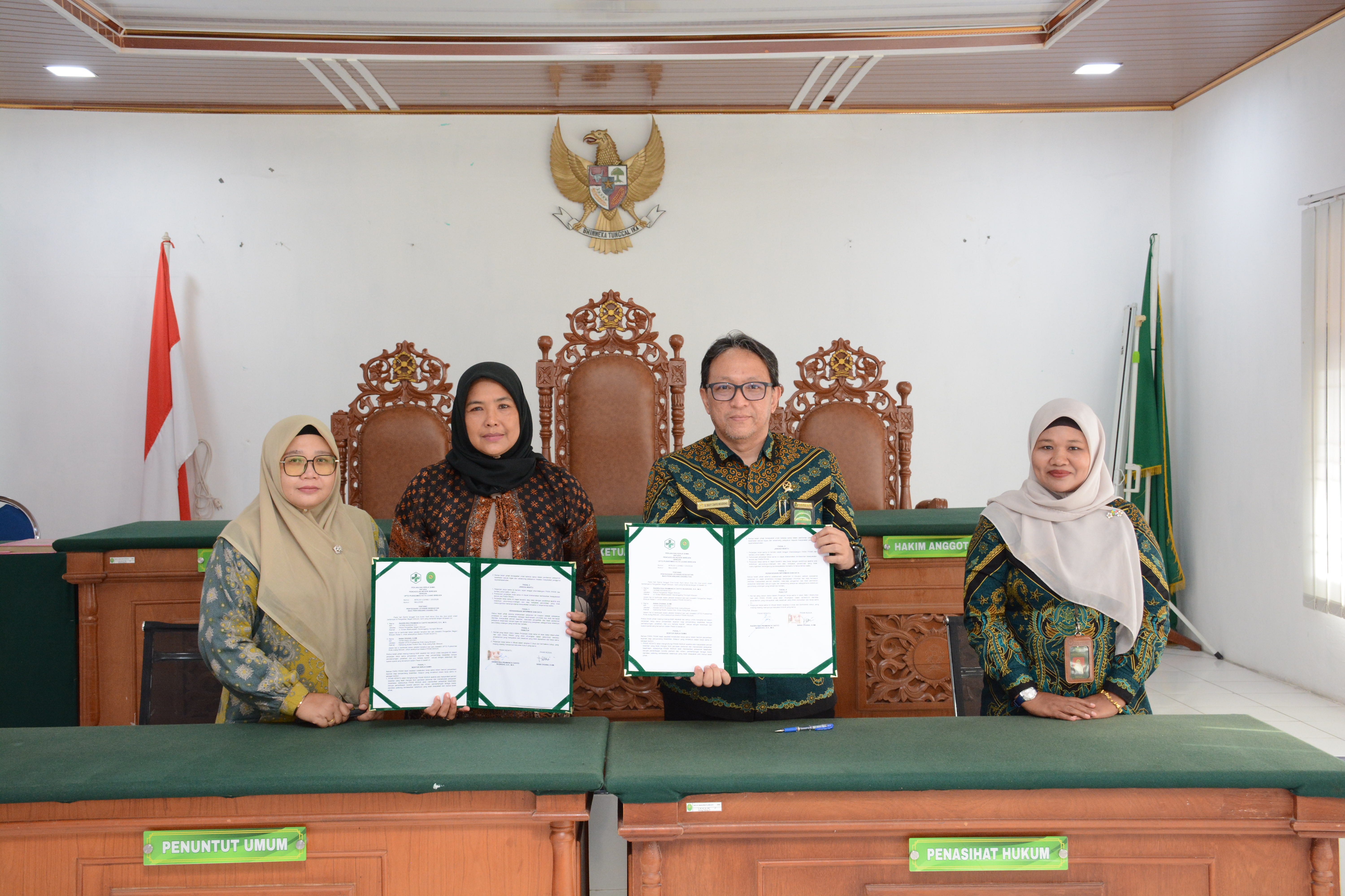 PN Bireuen & Puskesmas Kota Juang Kolaborasi Tingkatkan Layanan di Peradilan