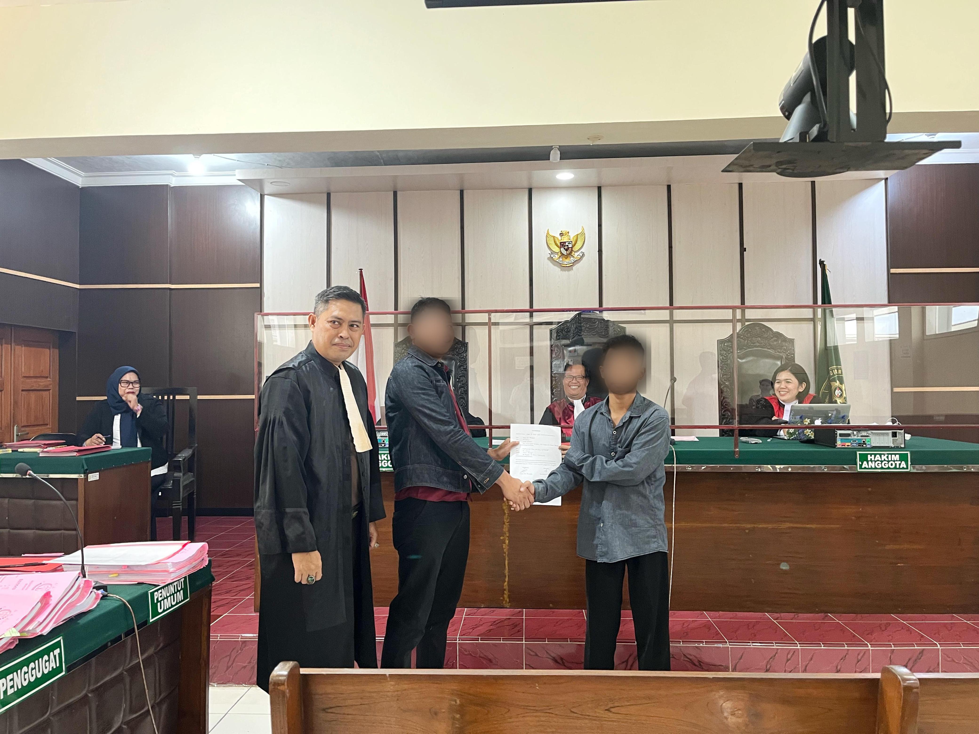 PN Bondowoso Jatim Terapkan RJ, Kasus Perusakan Jaringan Wifi Berakhir Damai