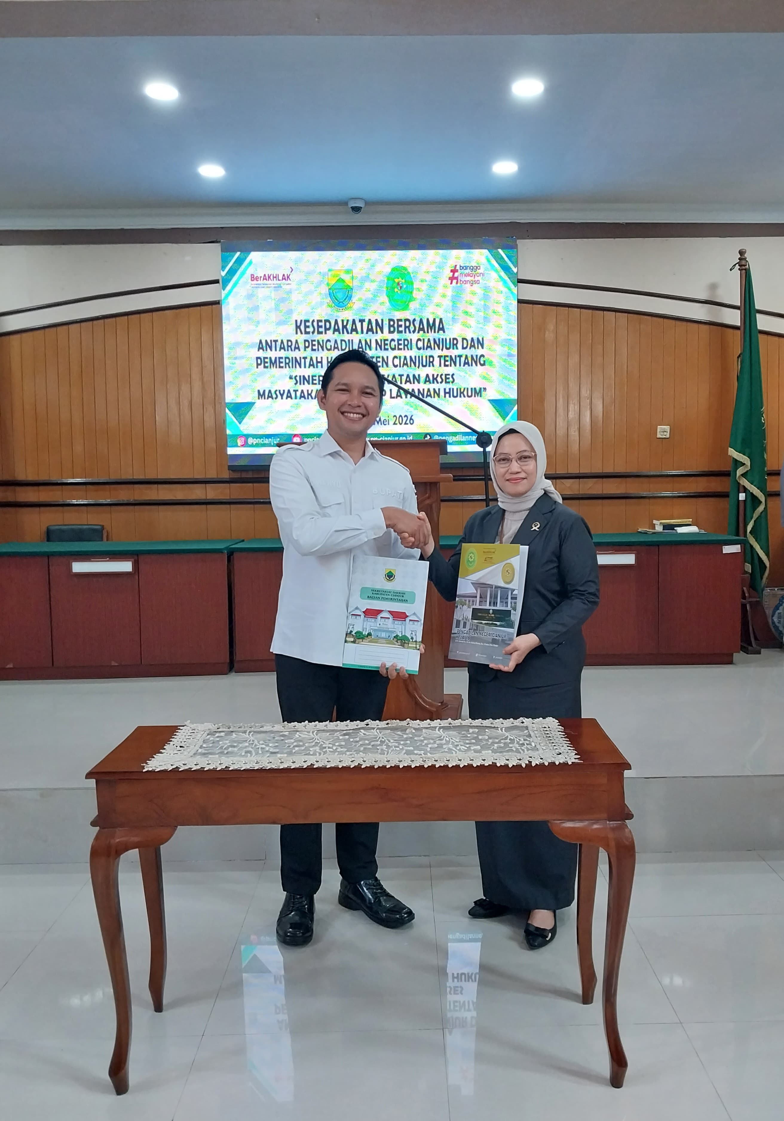 PN Cianjur & Pemkab Cianjur Sinergi Tingkatkan Akses Layanan Hukum