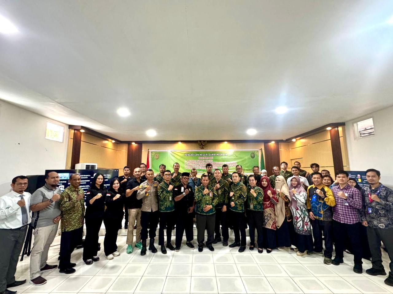 PN Dumai Libatkan Stakeholder Eksternal dalam Sosialisasi Tuanku Online