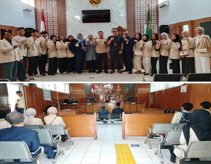 PN Garut Kenalkan Layanan dan Digitalisasi Peradilan ke Mahasiswa