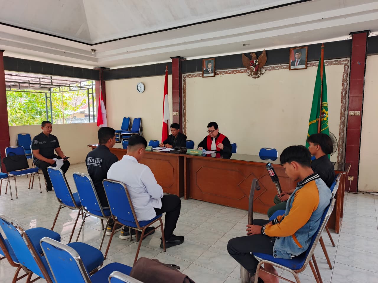 PN Gresik Gelar Sidang Tipiring Knalpot Brong di Kelurahan Sidomoro