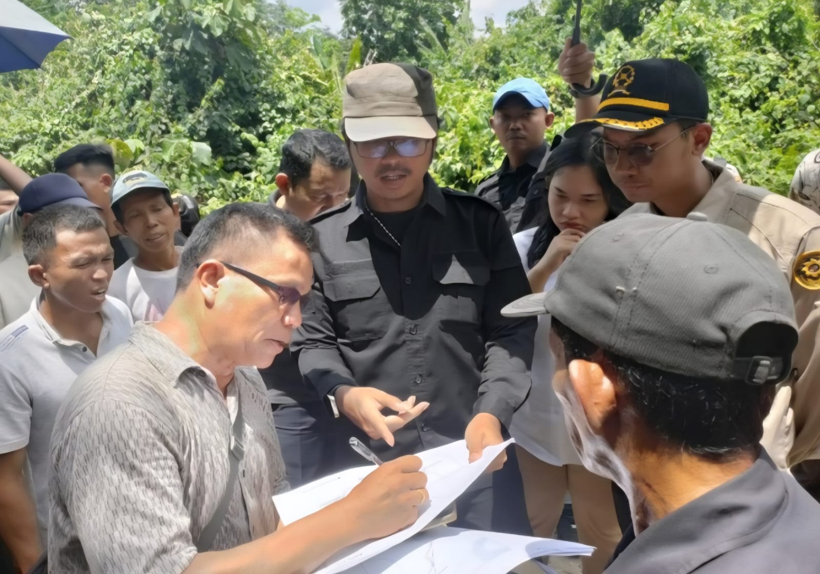 PN Kuala Kurun Sidang Pemeriksaan Setempat Di Tepi Sungai Kahayan Kalteng