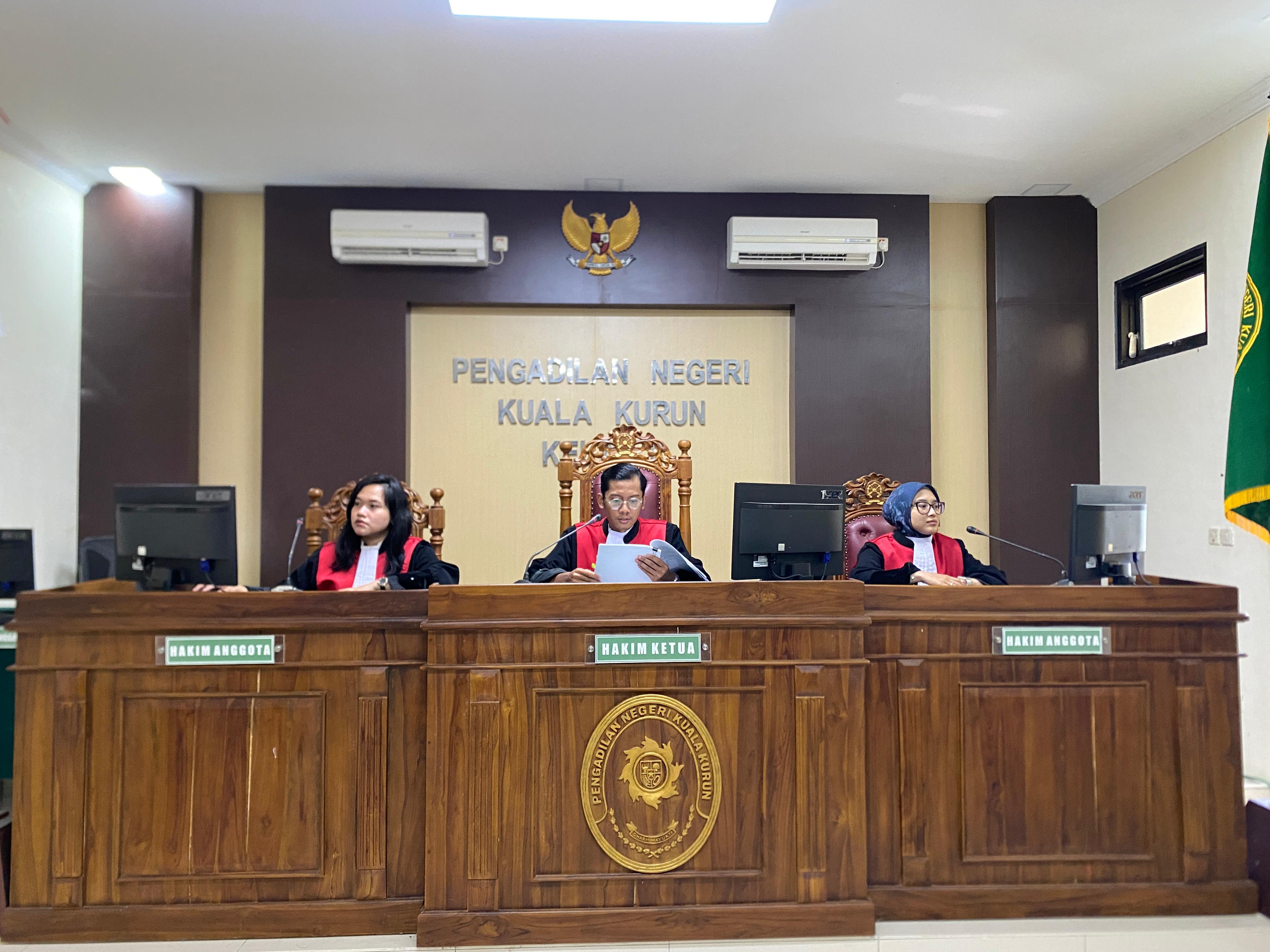 PN Kuala Kurun Terapkan RJ, Kesepakatan Perdamaian Adat Jadi Pertimbangan