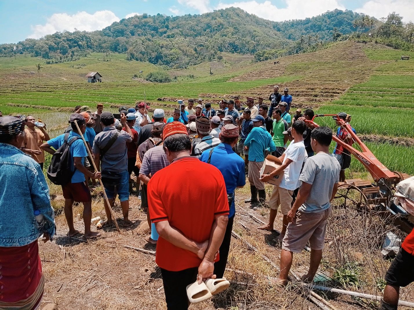 PN Labuan Bajo Periksa Areal Persawahan 22 Hektar, Pihak dalam Gugatan Capai 120 Orang!