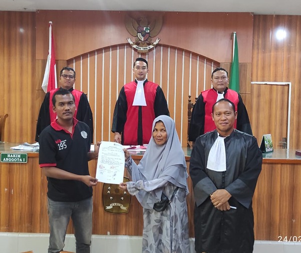 PN Langsa Berhasil Terapkan Keadilan Restoratif di Kasus Penggelapan Motor Ibu Kandung