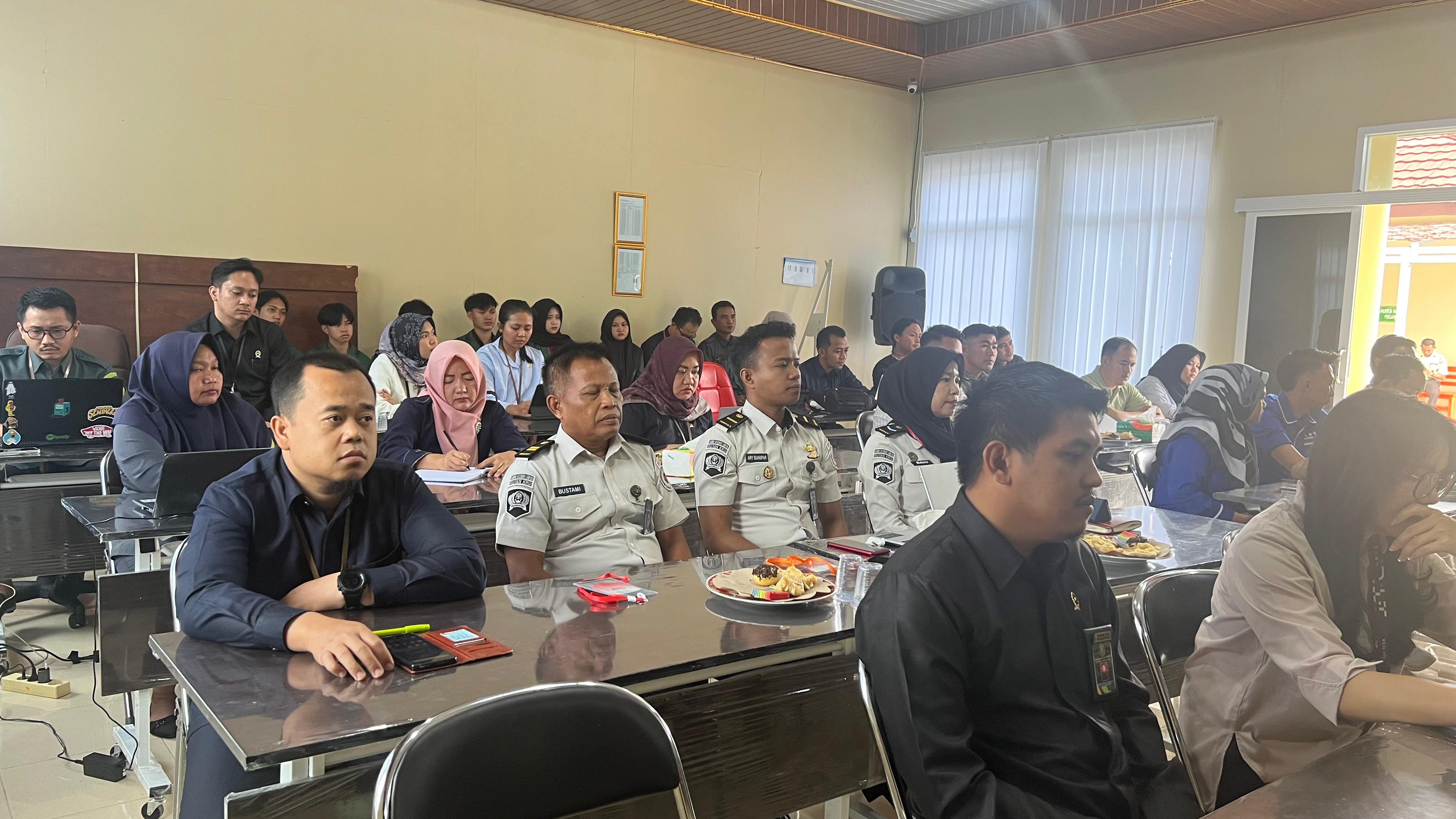 PN Liwa Sosialisasikan Aplikasi e-Berpadu, Perkuat Sinergi Penegakan Hukum Terpadu