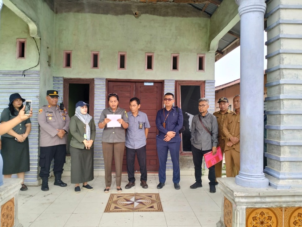 PN Lubuk Pakam Laksanakan Eksekusi Pengosongan Lahan 299 M2 di Deli Serdang