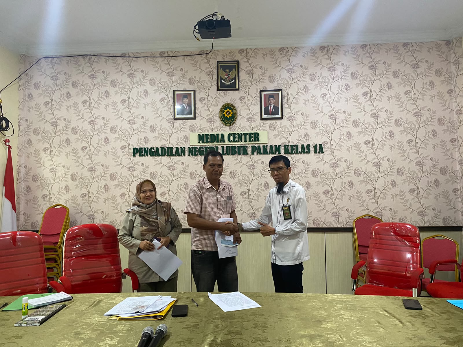 PN Lubuk Pakam Serahkan Uang Konsinyasi Rp383,7 Juta untuk Ganti Rugi Pembangunan Kampus UIN
