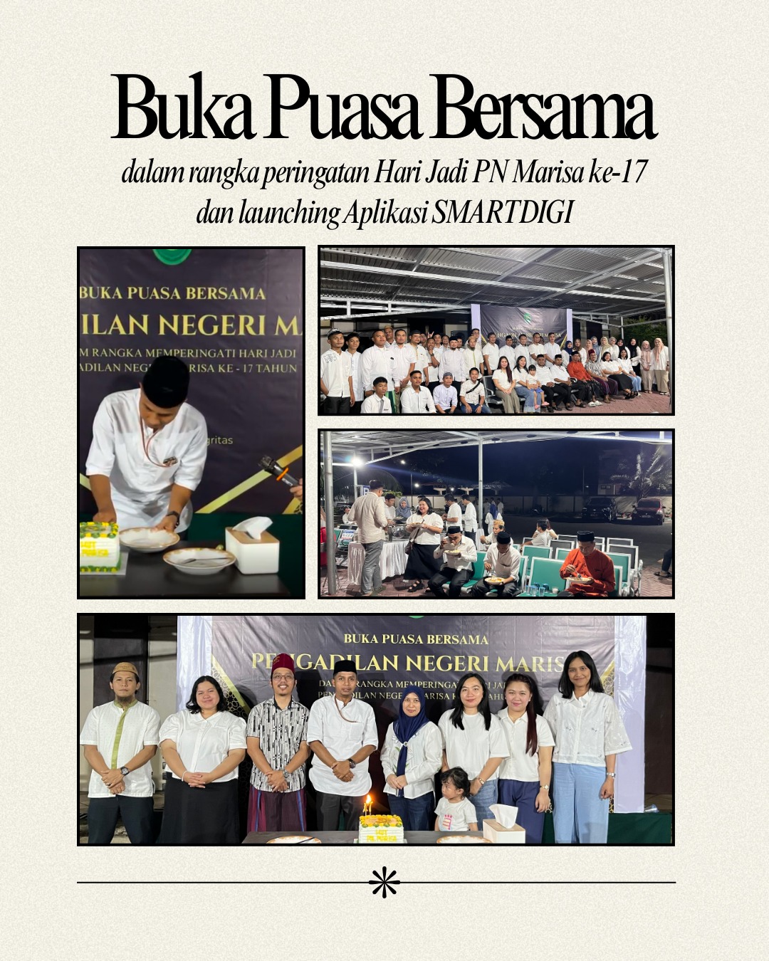 PN Marisa Peringati HUT ke-17, Luncurkan Aplikasi Smartdigi