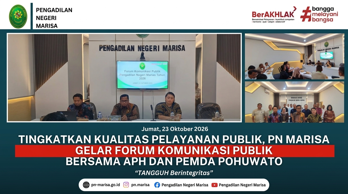 PN Marisa Perkuat Sinergi APH, Bahas Rehabilitasi hingga Posbakum