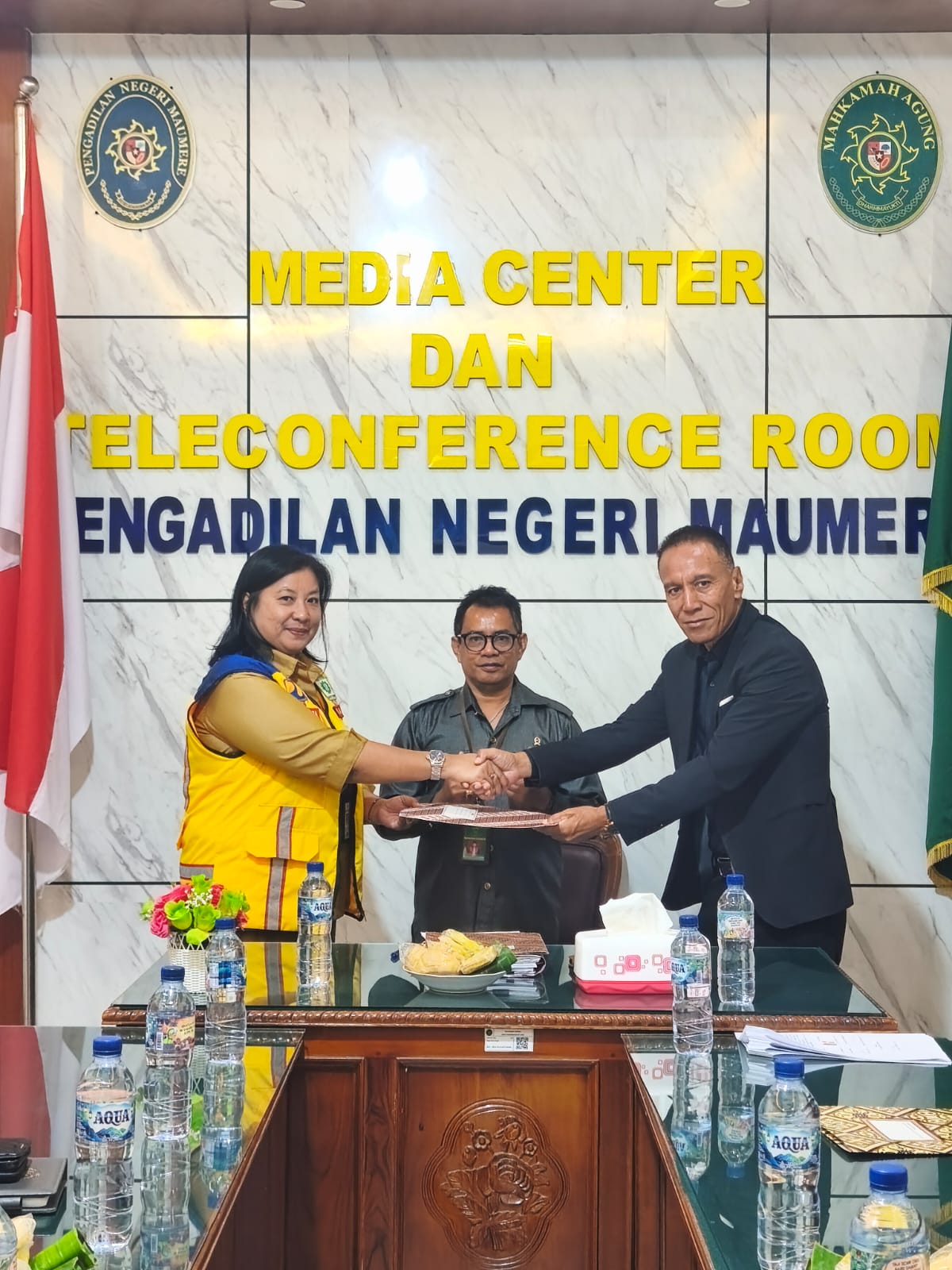 PN Maumere NTT Berhasil Wujudkan Eksekusi Sukarela, Para Pihak Sepakat Berdamai