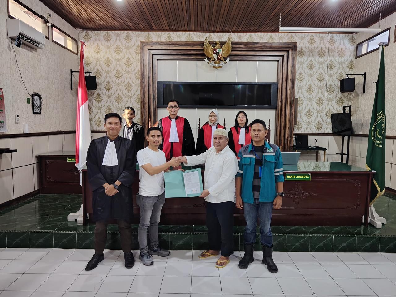 PN Muara Bungo Jambi Damaikan Kasus Penggelapan Sawit Melalui Keadilan Restoratif