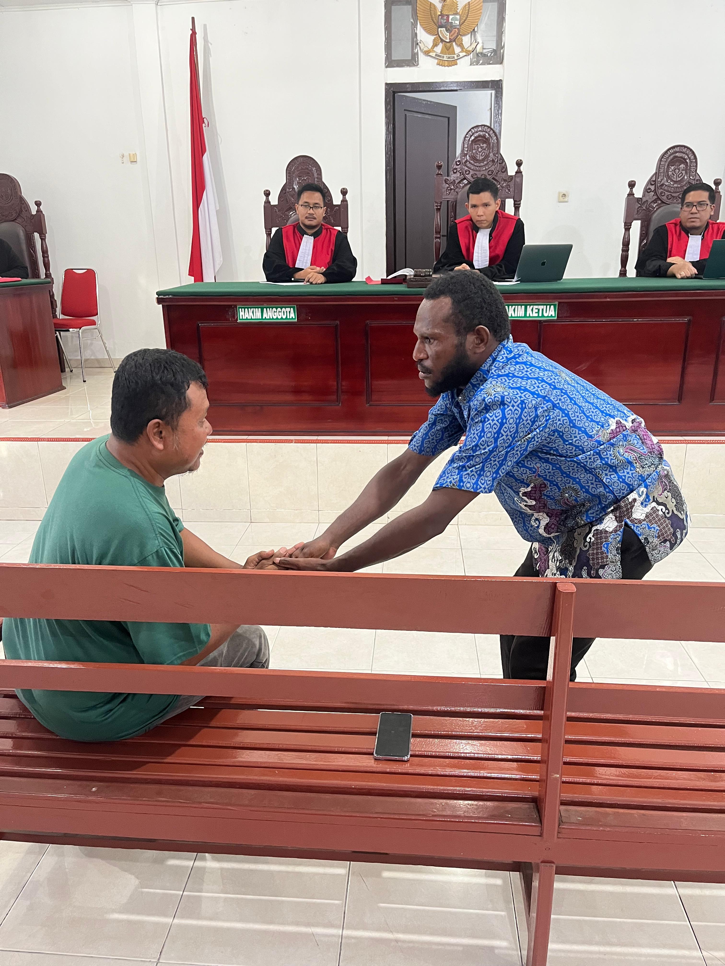 PN Nabire Putus Perkara Pencurian dengan Vonis Percobaan, Ini Alasannya