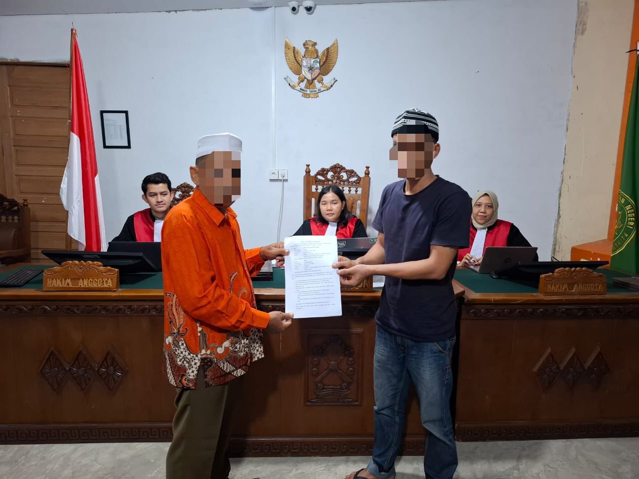 PN Painan Berhasil Terapkan RJ dalam Kasus Pencurian Mesin Kincir
