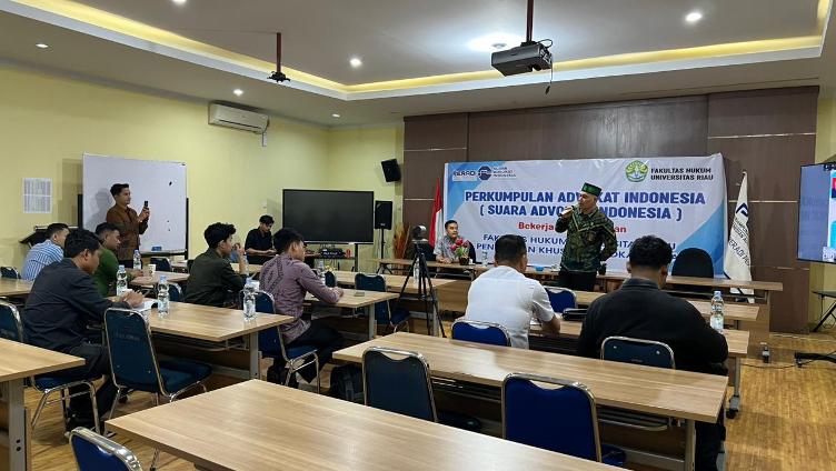 PN Pekanbaru Isi Kelas PKPA Peradi SAI, Sosialisasikan e-Court dan e-Litigasi