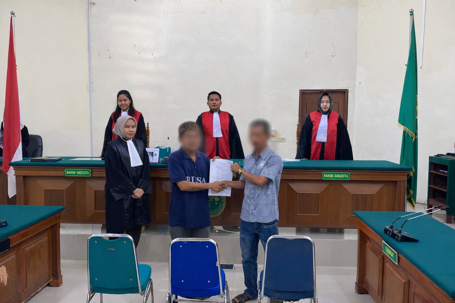 PN Pelalawan Sukses Terapkan RJ, Terdakwa Kembalikan Motor Korban