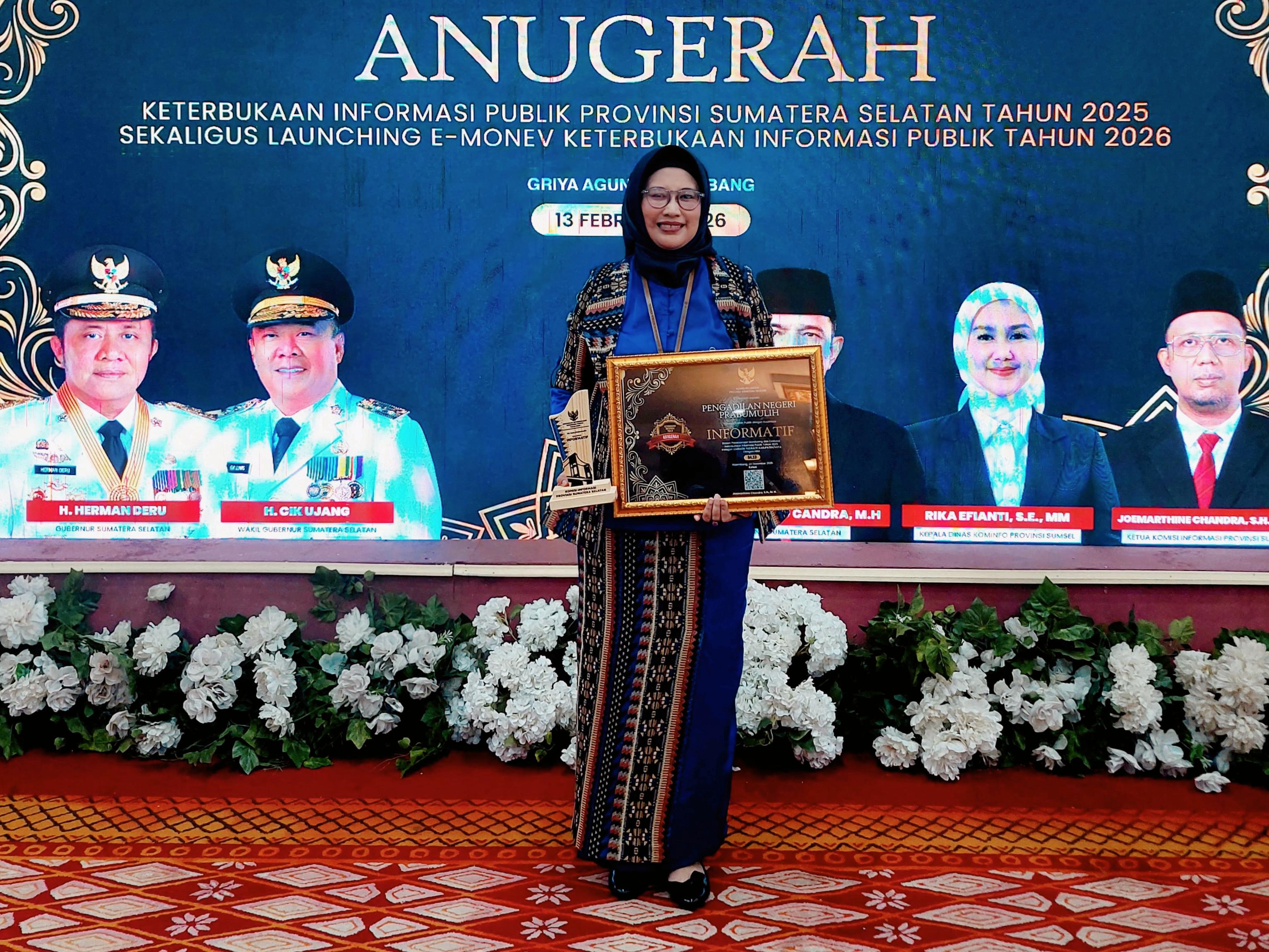 PN Prabumulih Meraih Predikat Informatif Dalam Anugerah Komisi Informasi, Apa Itu?