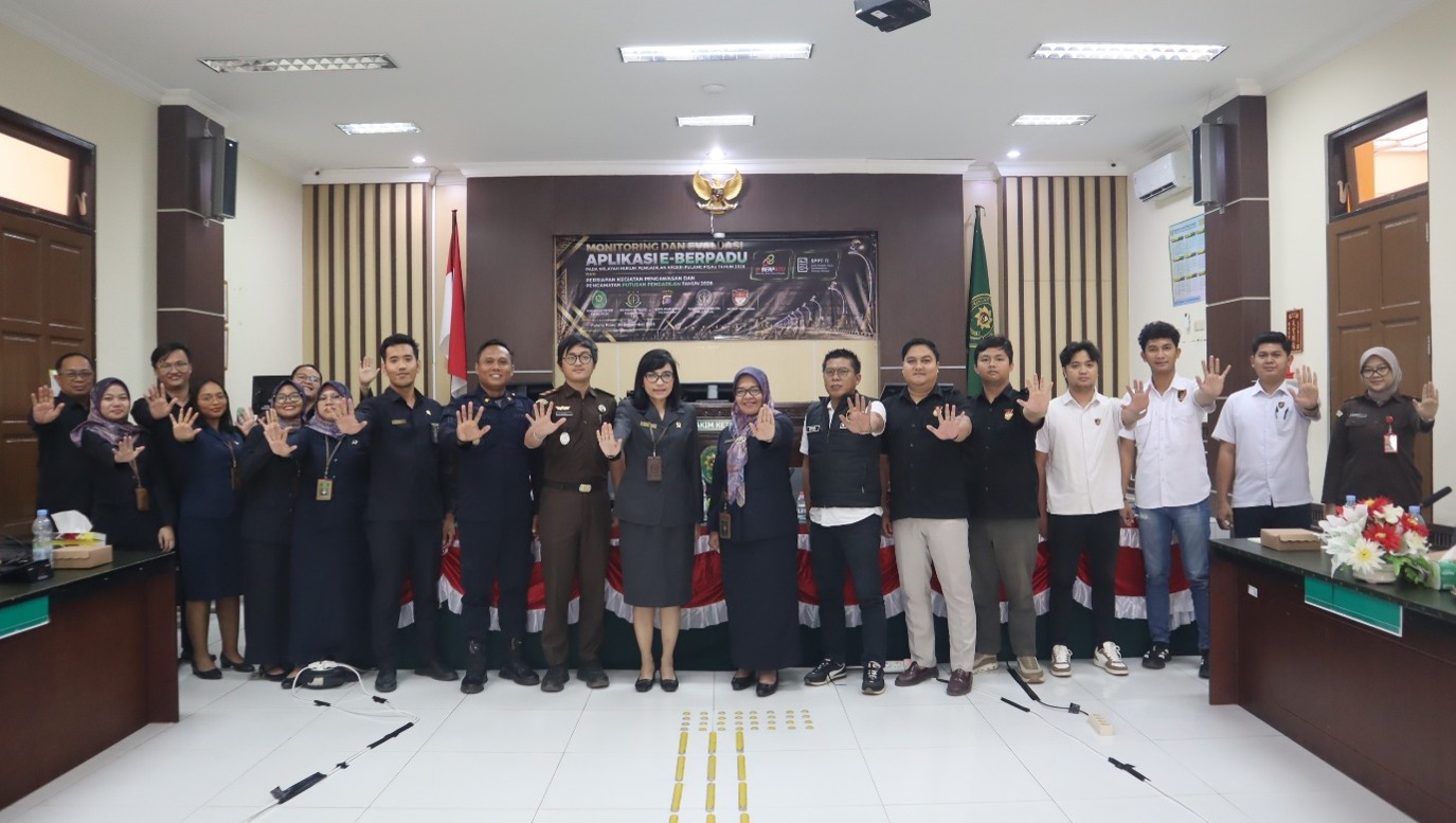 PN Pulang Pisau Gelar Monev E-Berpadu & Persiapankan Wasmat Menurut KUHAP Baru