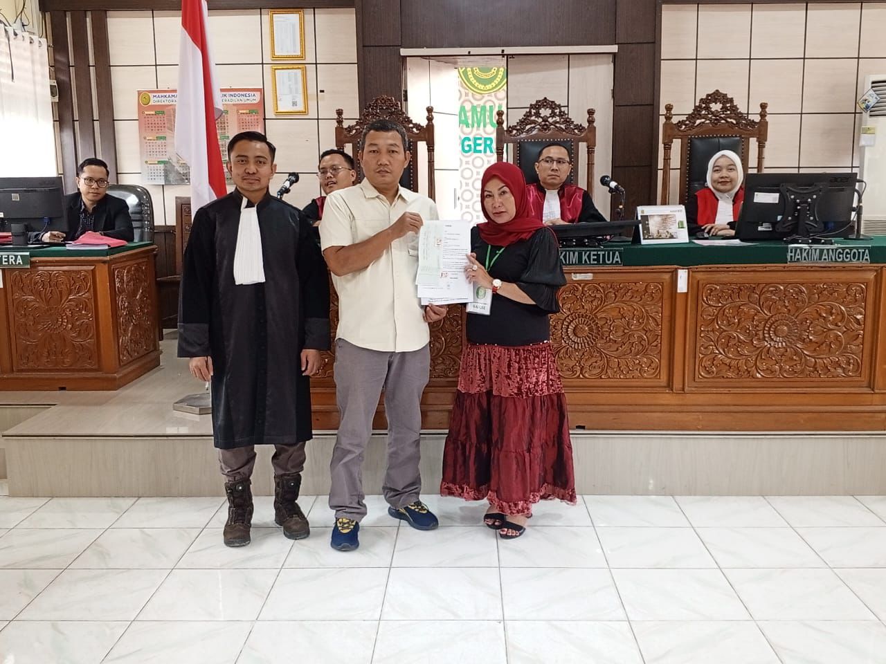 PN Rengat Berhasil Terapkan RJ Kasus Penadahan Motor