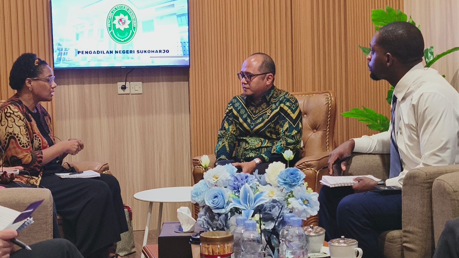 PN Sukoharjo Terima Delegasi Kedubes AS, Bahas Dukungan Teknis Persidangan Kejahatan Siber