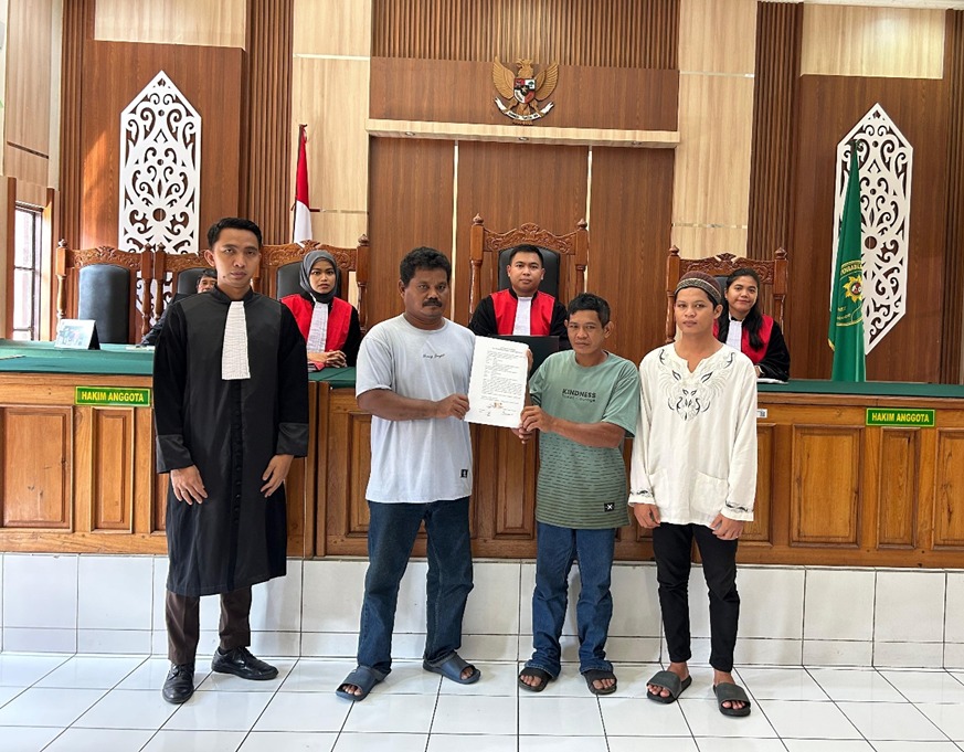 PN Tanah Grogot Terapkan RJ Pada Kasus Lakalantas