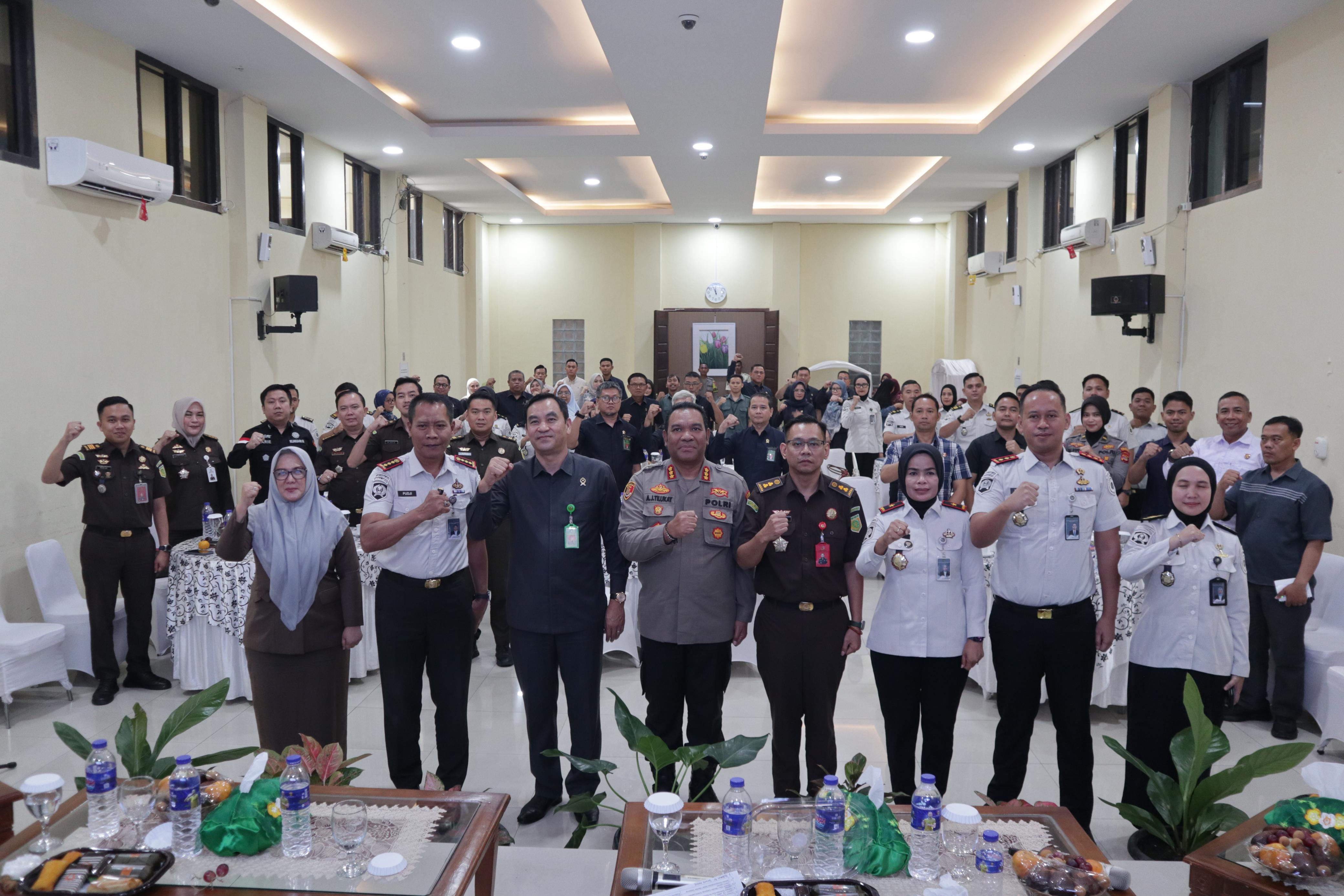 PN Tanjungkarang Coffee Morning dengan Seluruh Aparat, Ini yang Dibahas