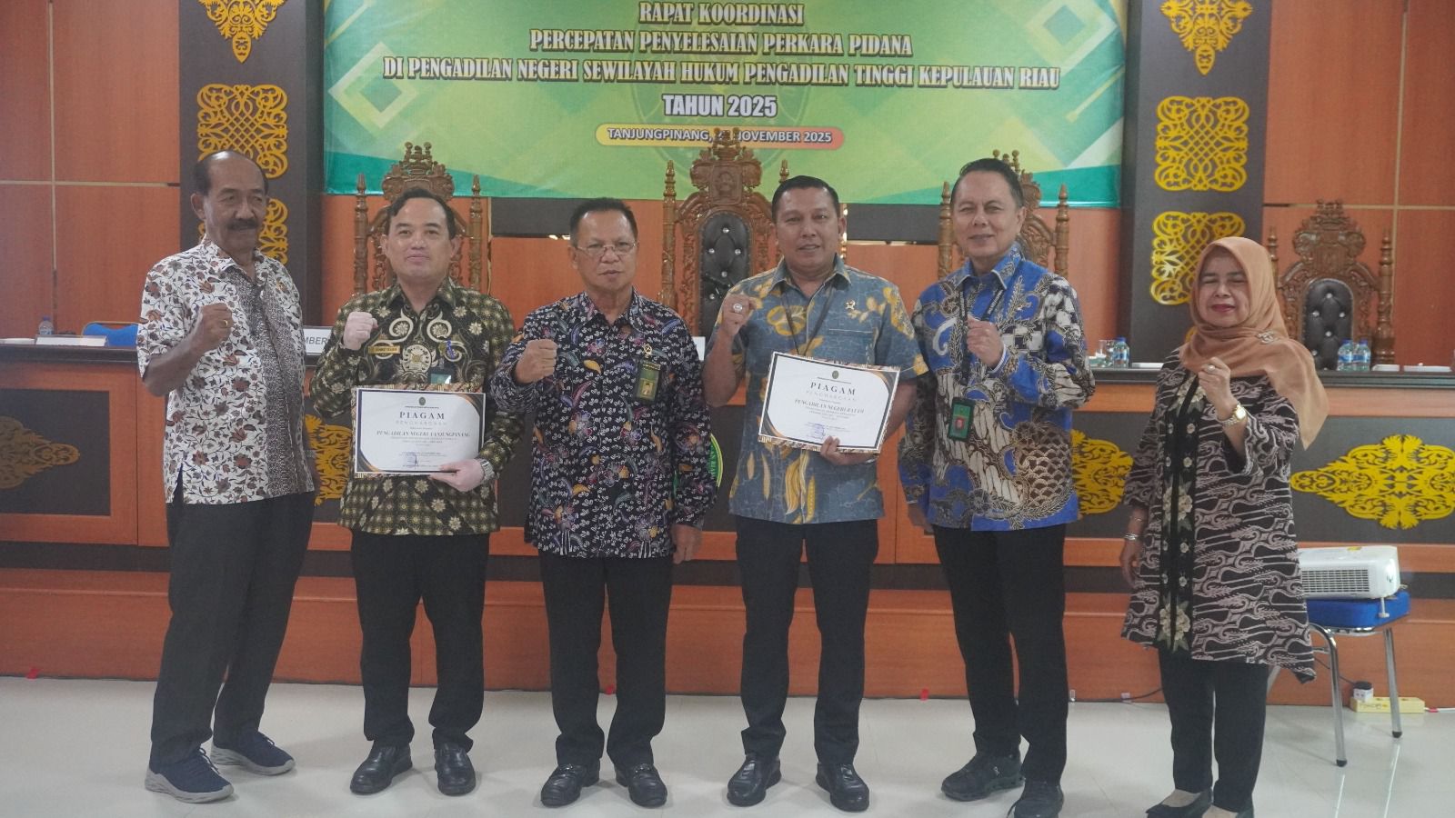 PN Tanjungpinang Raih Predikat Terbaik Penyelesaian Eksekusi se PT Kepulauan Riau