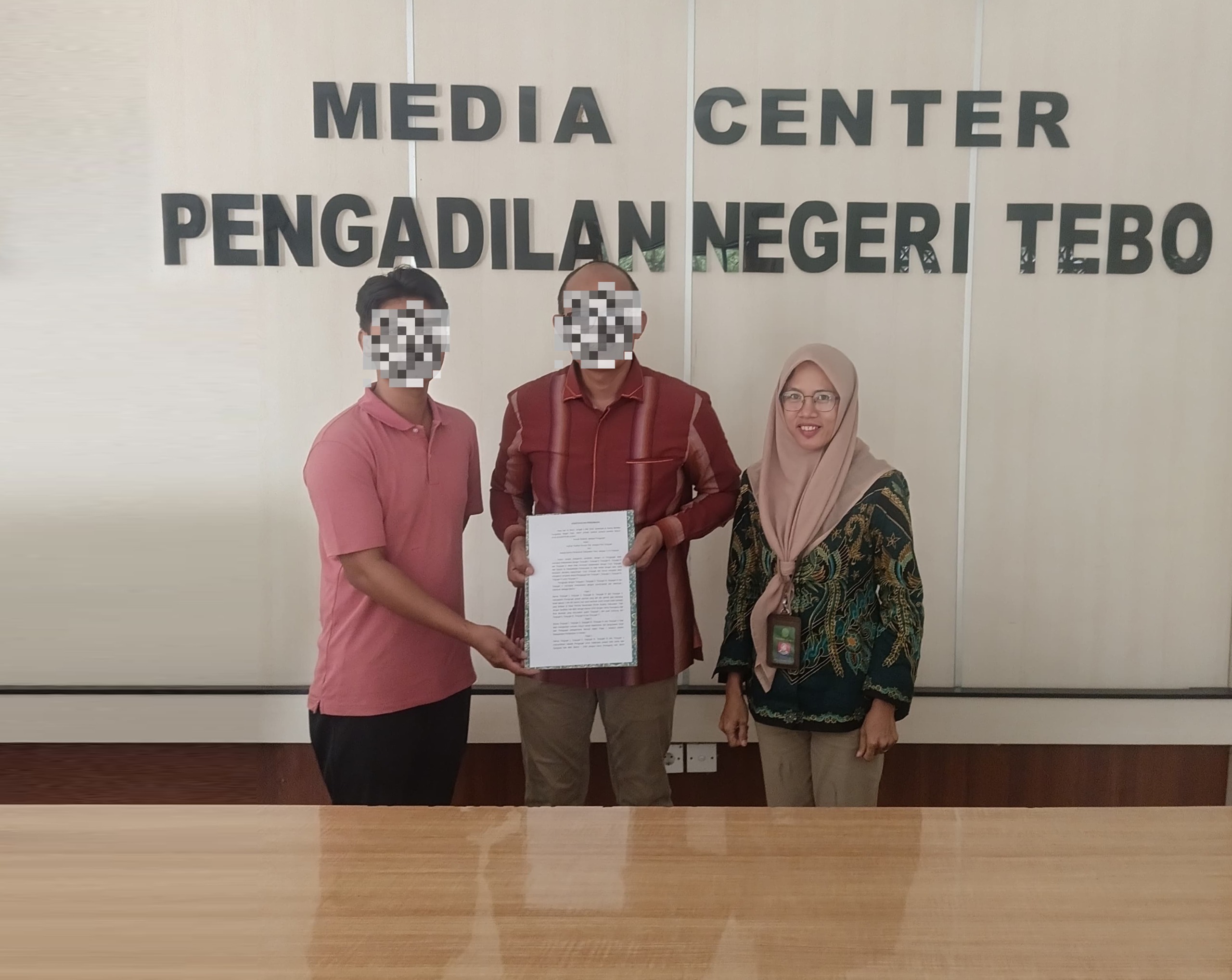 PN Tebo Jambi Berhasil Damaikan Sengketa Tanah 1.300 M2, Mediasi Ketiga Sukses di 2026