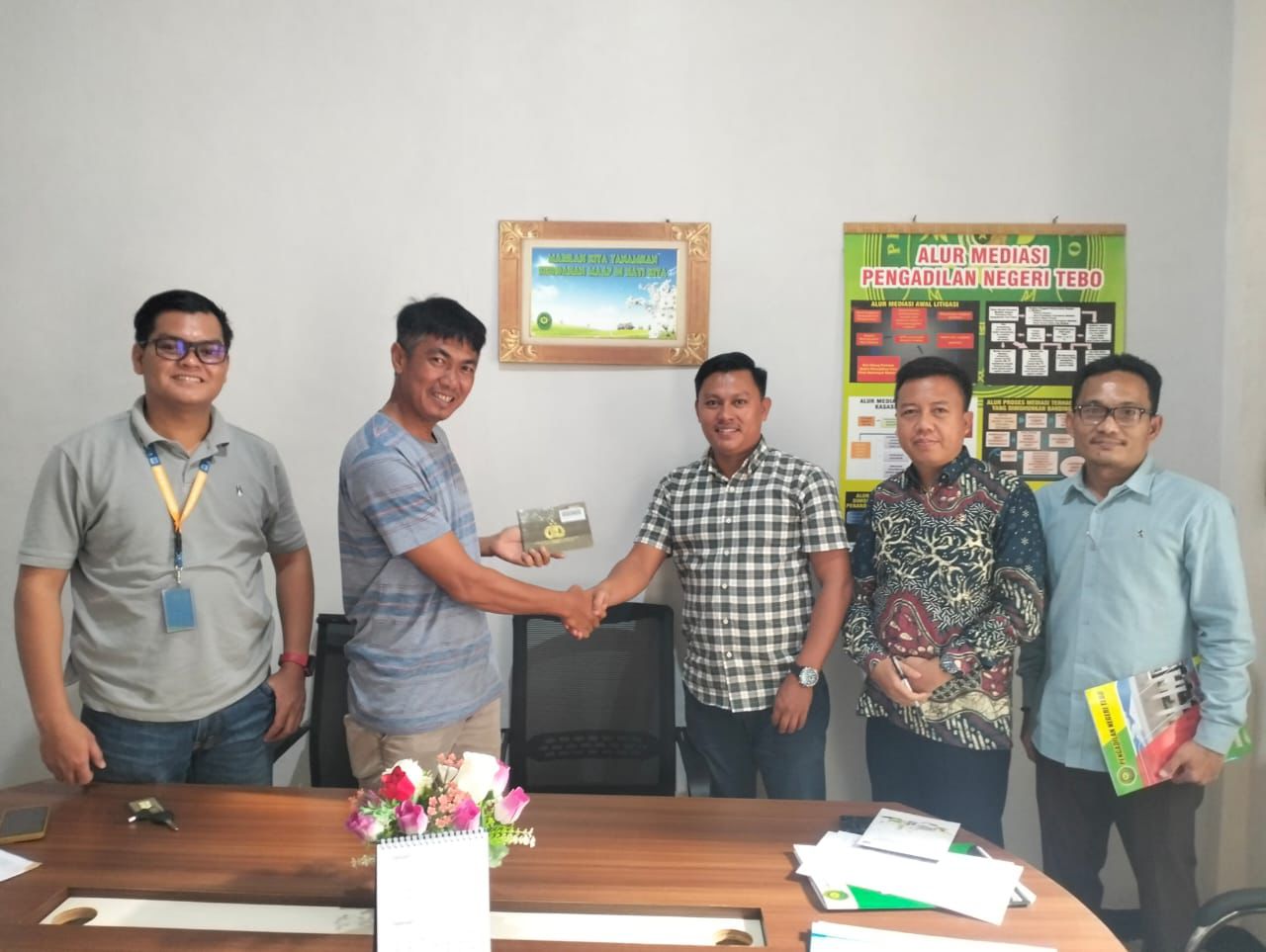 PN Tebo Jambi Sukses Eksekusi Jaminan Fidusia Secara Sukarela