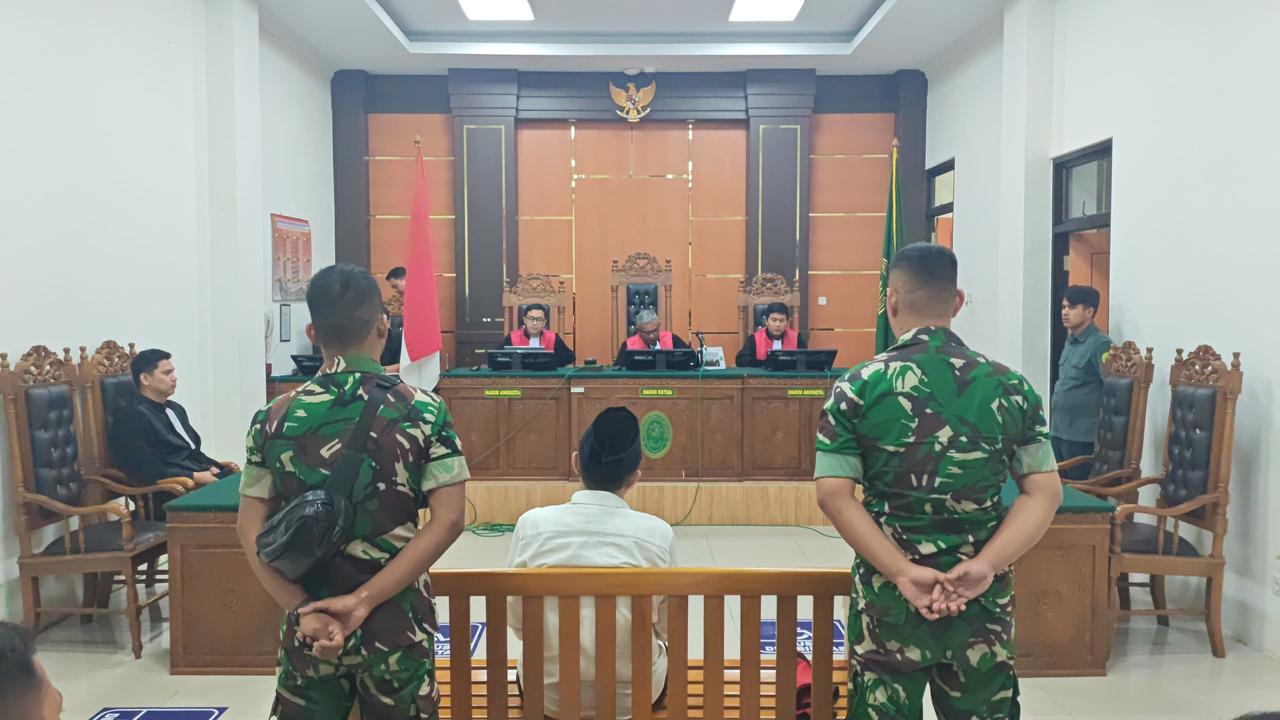 PN Teluk Kuantan Hukum Pelaku Pembunuhan Berencana Elvis Ardi 15 Tahun Penjara