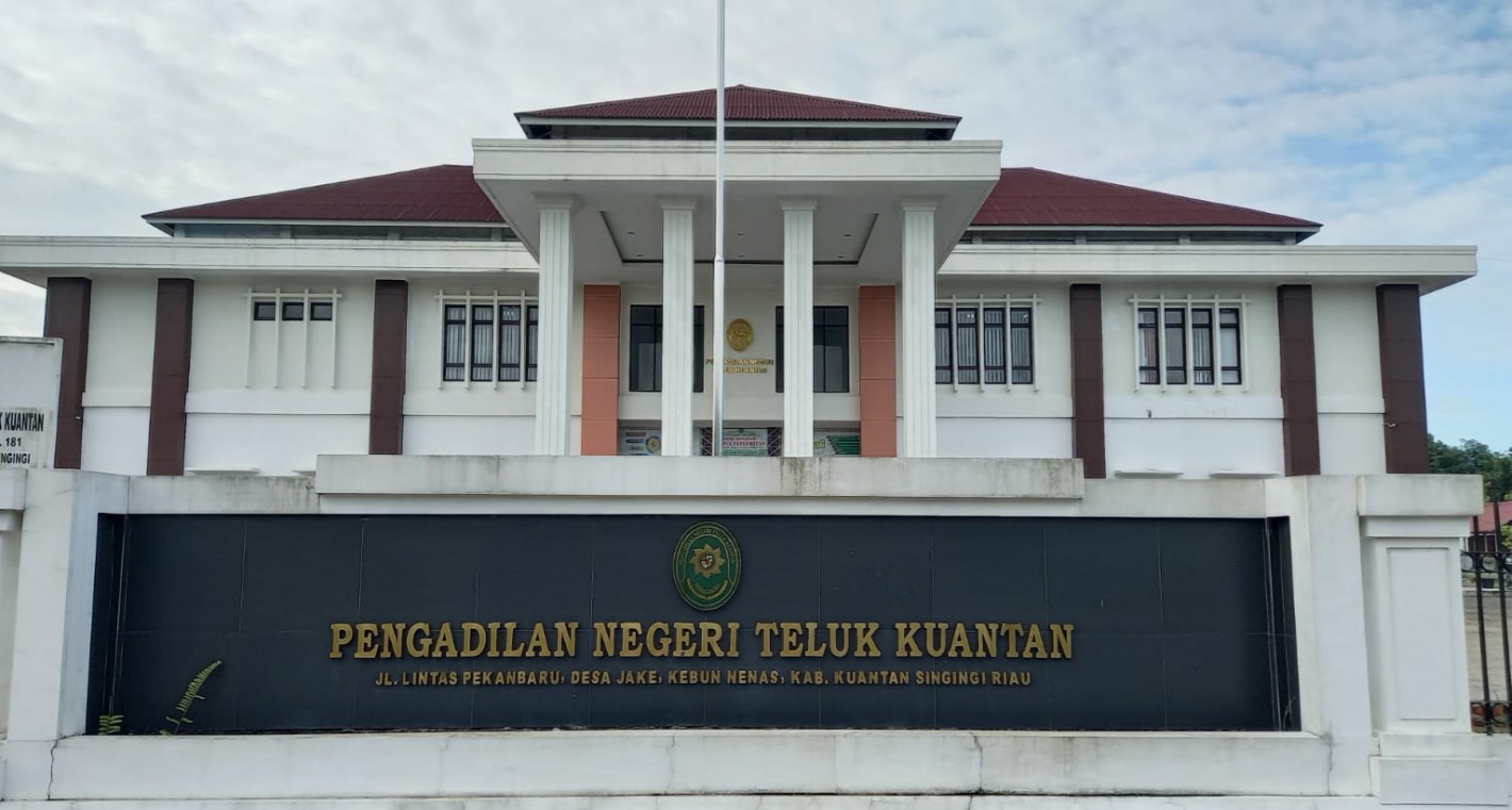PN Teluk Kuantan Riau Vonis Pidana Bersyarat Terdakwa Perambah Kawasan Hutan
