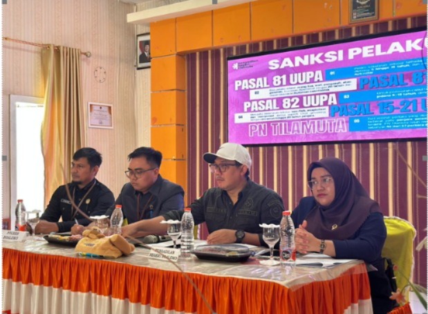 PN Tilamuta Kampanyekan Program LEDAKAN SUARA terhadap Tindak Pidana Kekerasan