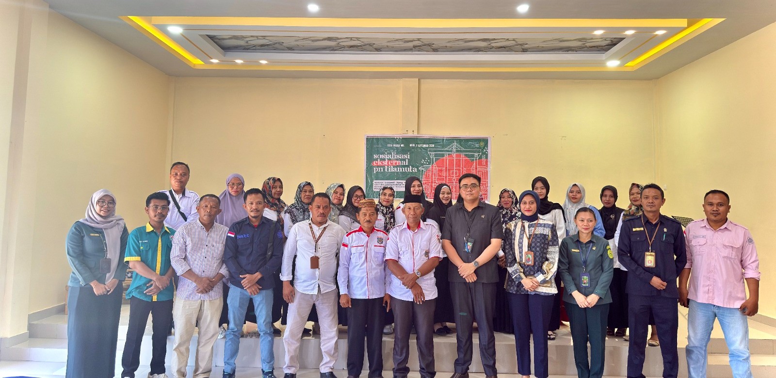 PN Tilamuta Perluas Akses Informasi Layanan Pengadilan ke Masyarakat Paguyaman