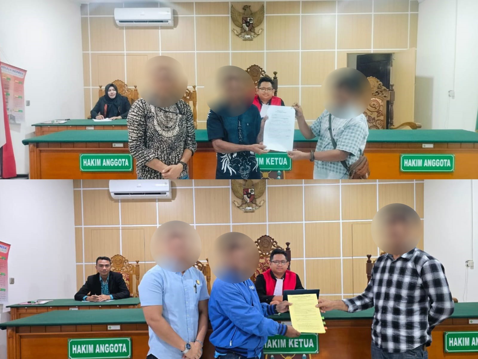 PN Tobelo Tutup 2025 dengan Dua Perdamaian Gugatan Sederhana