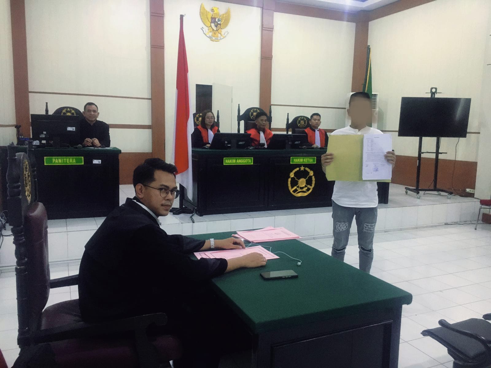 PN Watansoppeng Terapkan RJ dalam Kasus Penggelapan Mobil Rental