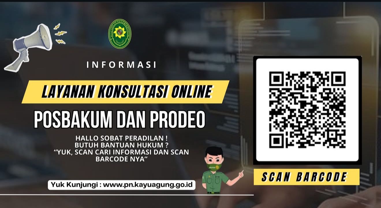 Posbakum Online, Solusi PN Kayuagung Sumsel Permudah Akses Konsultasi Hukum