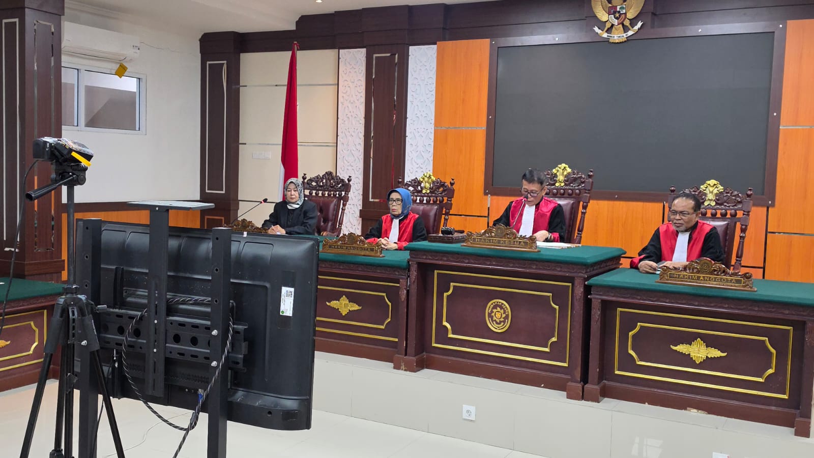 PT Padang Gelar 10 Sidang Pidana Secara Daring Dalam Sehari