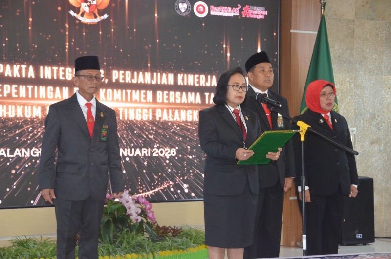 PT Palangka Raya Nyatakan Komitmen Integritas & Diskusi Teknis KUHP/KUHAP Baru